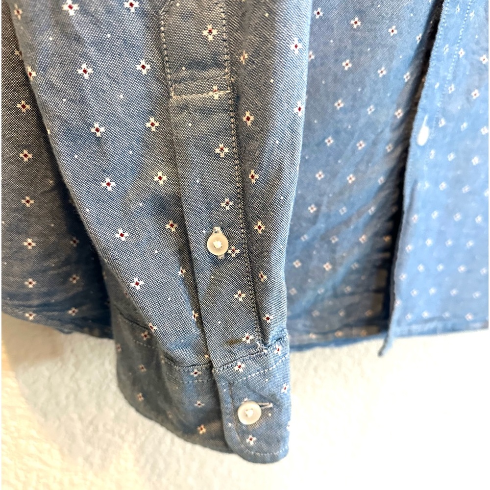 American Eagle Button Down Collared Men’s Casual … - image 6